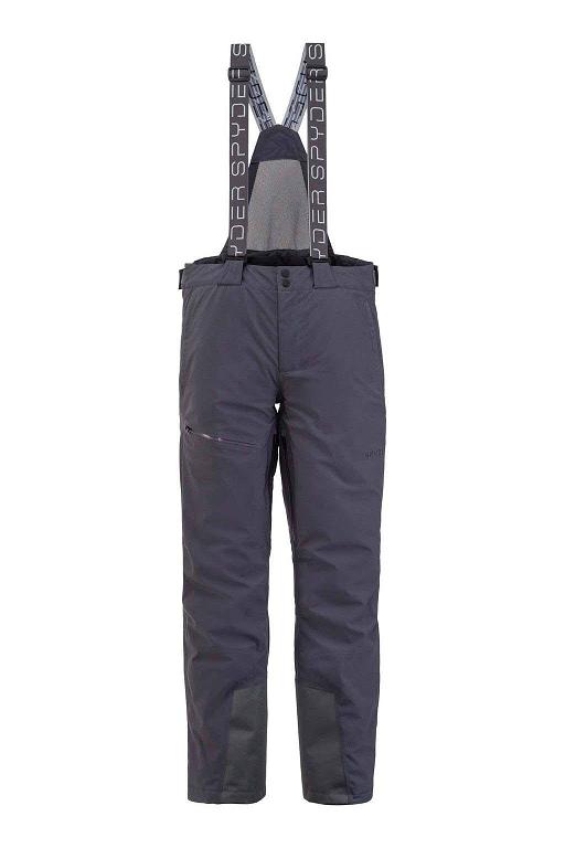 Pantalones Esquí Spyder Dare GTX aislado Grises Negros Para Hombre Mexico MX68794